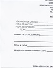 Hoja de Cobro